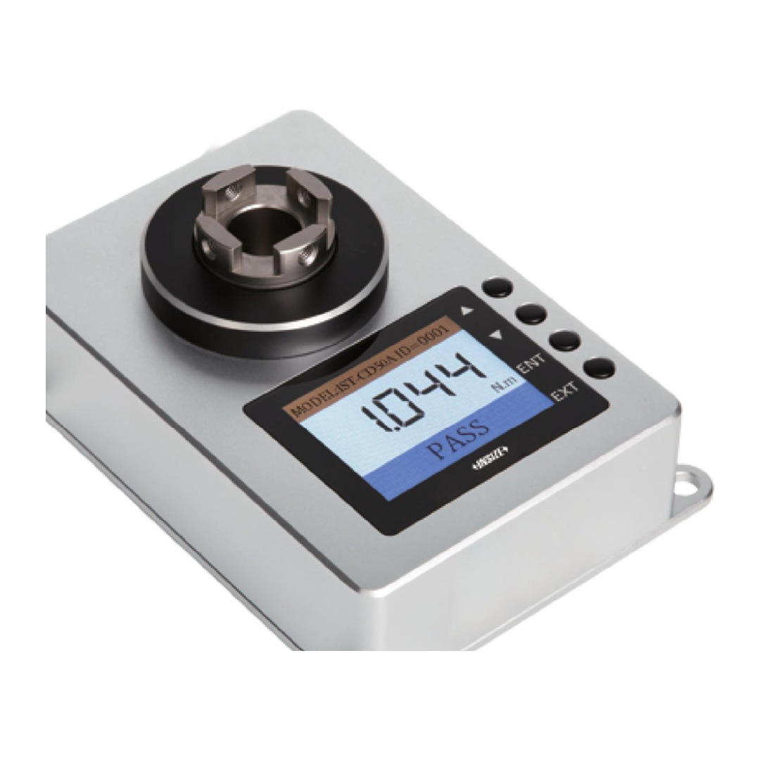 Comprobador de par para atornilladores eléctricos INSIZE IST-CD50A, de tipo integrado, con pantalla en color